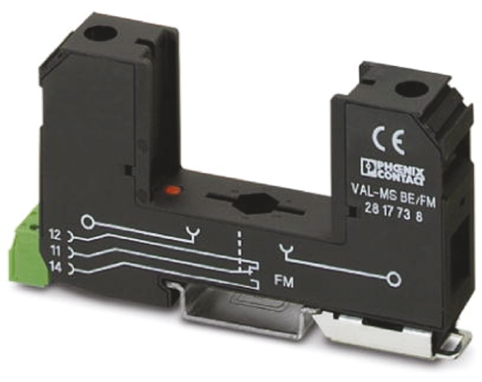 Phoenix Contact, VAL-MS BE/FM Surge Suppressor Unit 250 V ac Maximum Voltage Rating Surge Arrester
