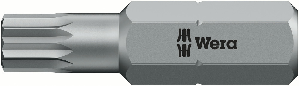Wera Multi Tooth (XZN) Screwdriver Bit, M8 Tip, 25 mm Overall