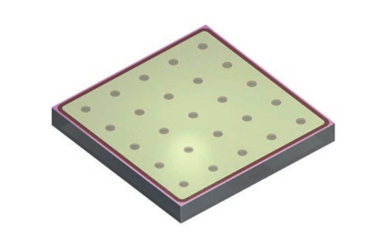 ams OSRAM2.8 V Green High-Power LED 1010  SMD, OSLON Pure 1010 GT VJLPE1.13-MPMS-36-1-700-R18