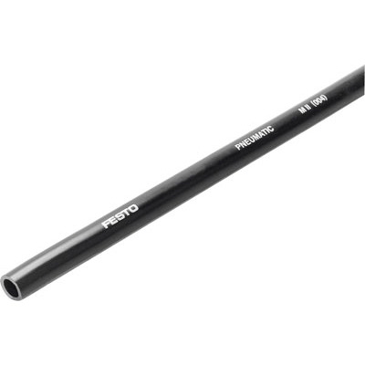 Festo PEN PE, Flexible Tubing, 8.4mm ID, 12mm OD, Black