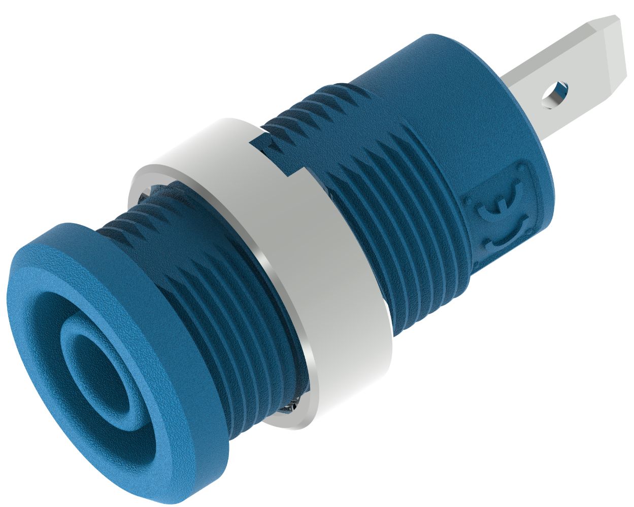 Electro PJP Blue Female Banana Socket, Plug In Termination, 36A, 600 → 1000V