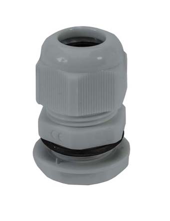 HellermannTyton NGM Series Grey Nylon Cable Gland, M32 Thread, 18mm min., 25mm max., IP68