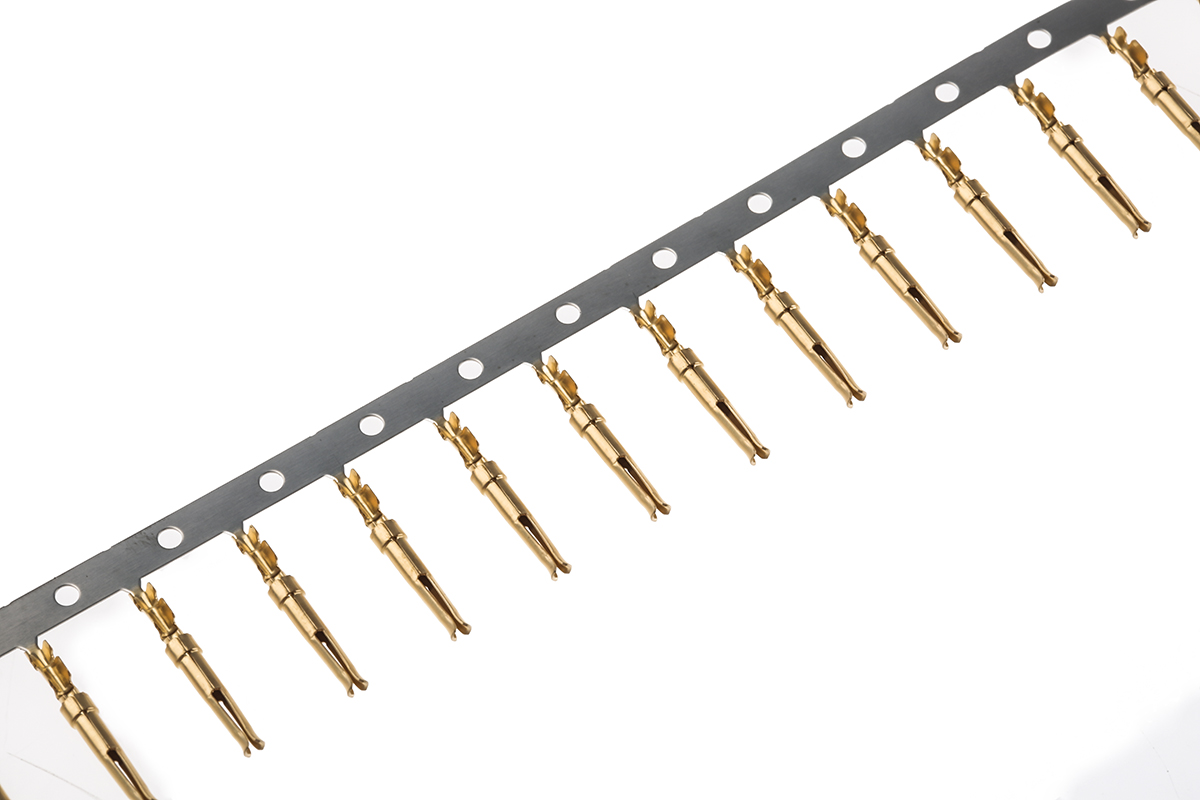 TE Connectivity, AMPLIMITE HDP-20 Series, size 20 Female Crimp D-sub Connector Contact, Gold over Nickel Signal, 28