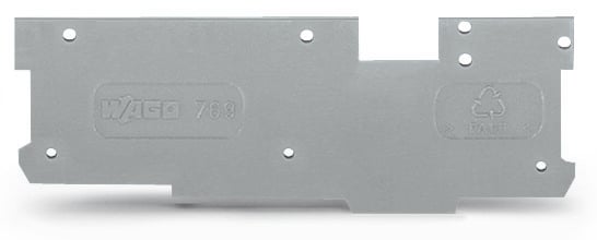 WAGO 769 Series End And Intermediate Plate for Use with X-COM-System