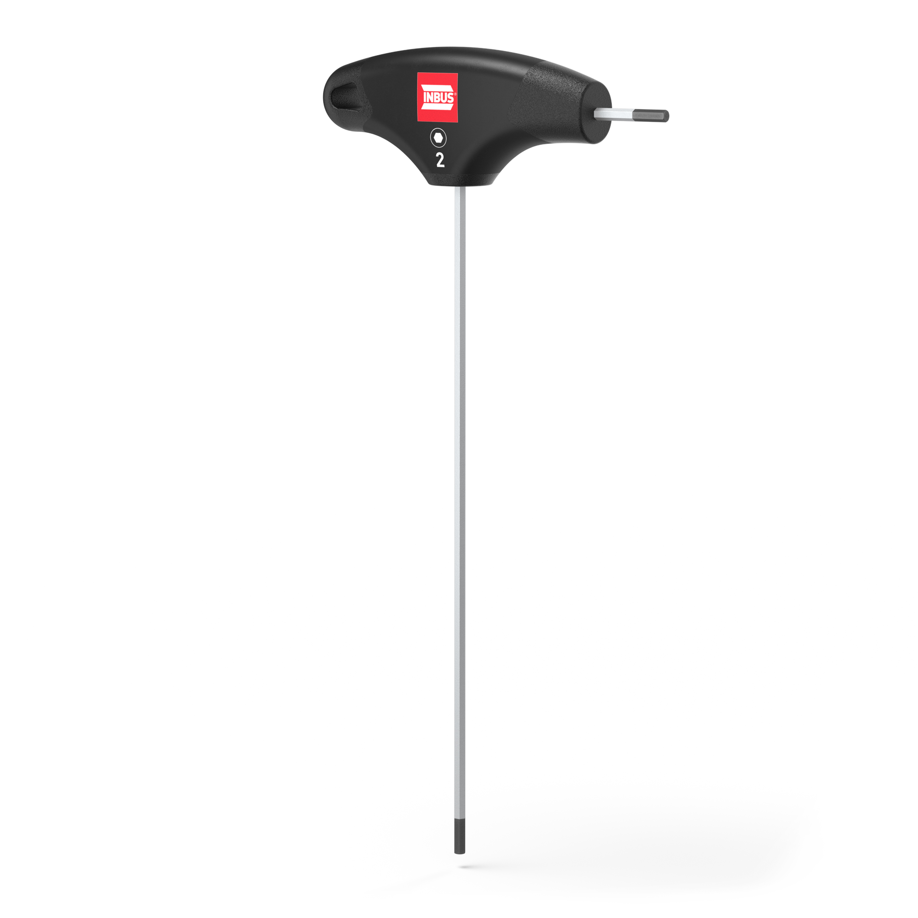 INBUS T-handle Metric Hex Key, 2mm