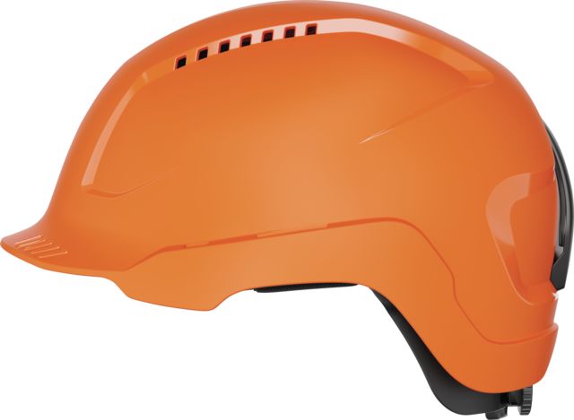 ABUS SCATOR Orange Safety Helmet, AdjustableVentilated