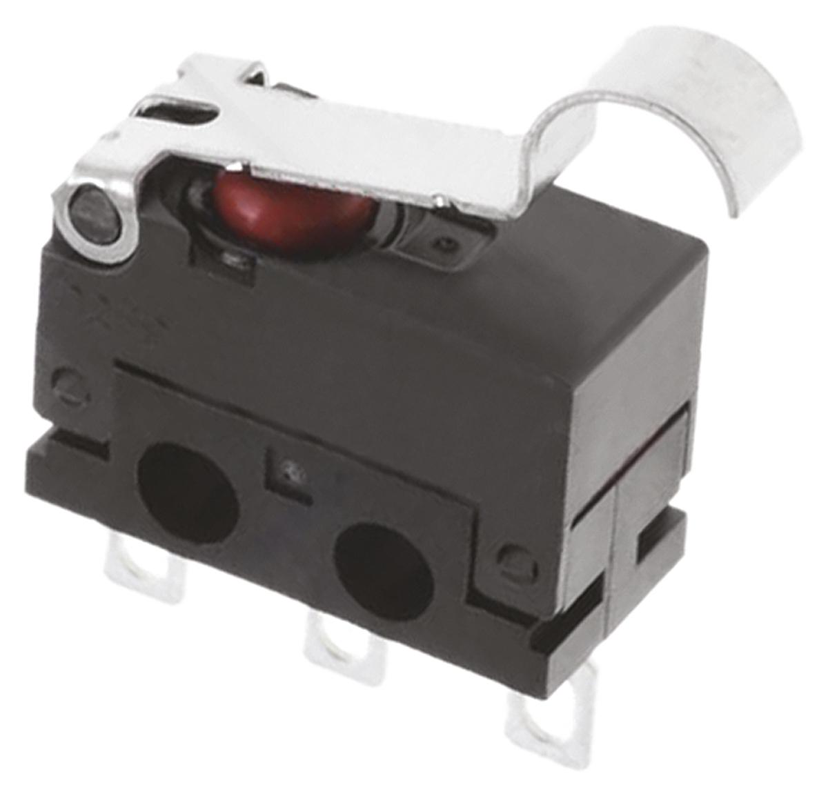 Omron Simulated Roller Lever Micro Switch, Solder Lug Terminal, 100 mA @ 30 V dc, SP-CO, IP6X