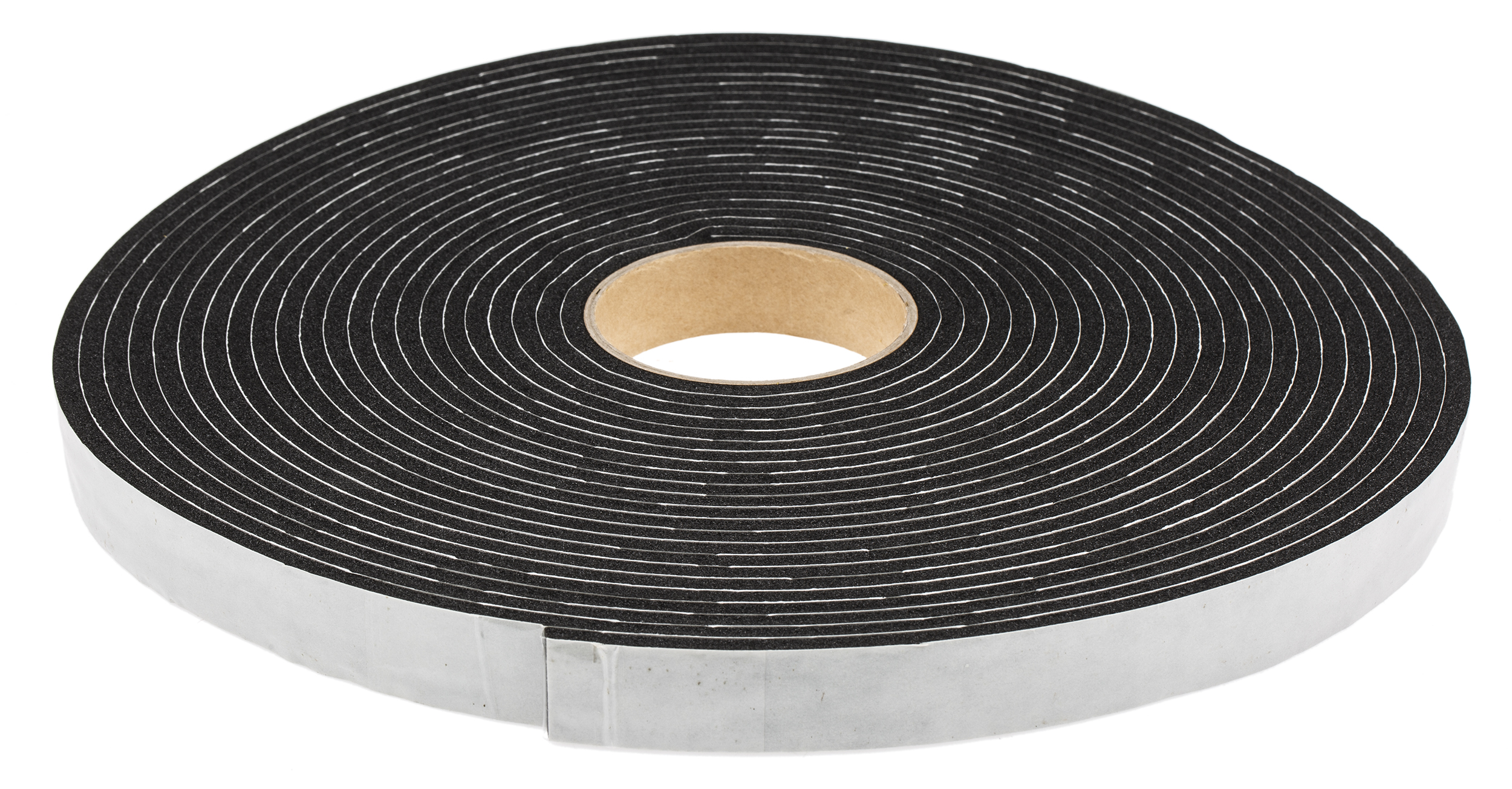 RS PRO Black Foam Tape, 25.0mm x 15.0m, 6.0mm Thick