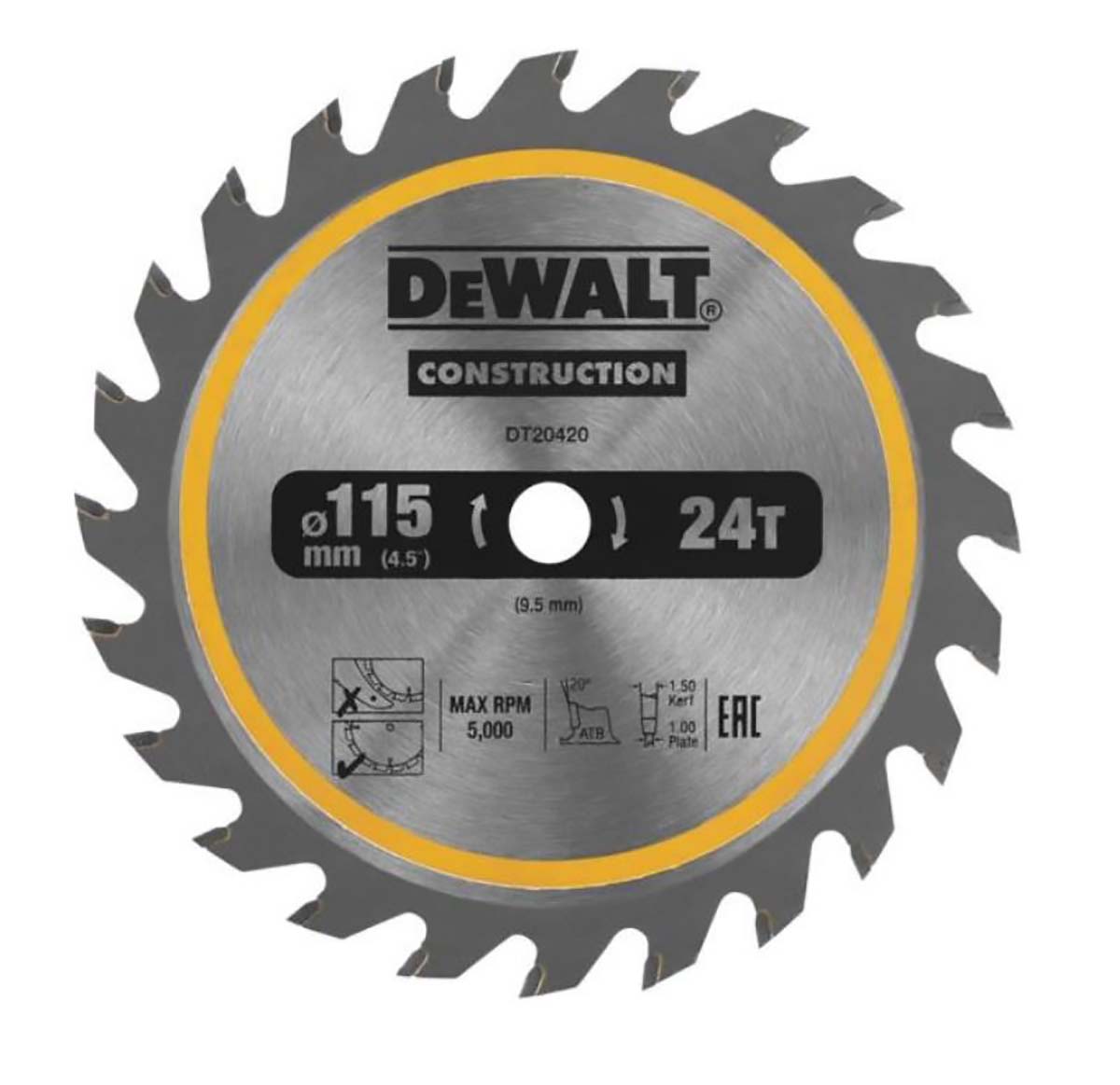 DeWALT Circular Saw Blade, Pack of 1