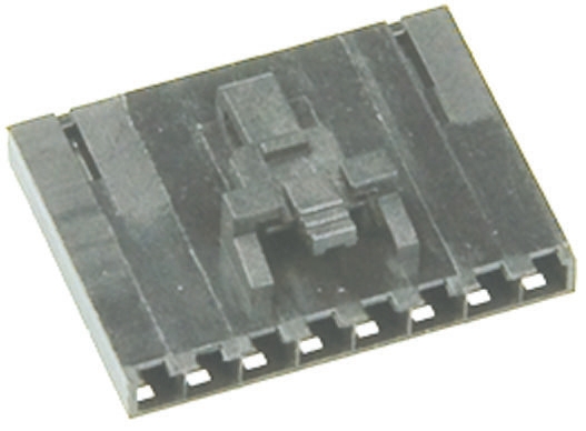 Molex, SL Female Connector Housing, 2.54mm Pitch, 8 Way, 1 Row