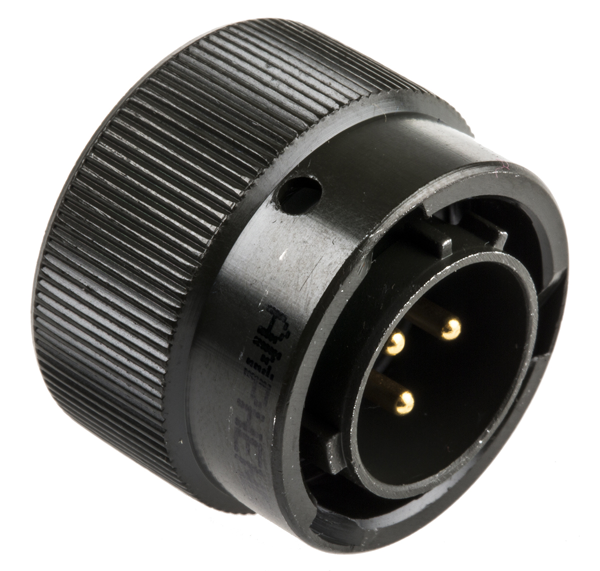 Amphenol Limited, 62GB 3 Way Cable Mount MIL Spec Circular Connector PlugOlive, Pin Contacts,Shell Size 12, Bayonet
