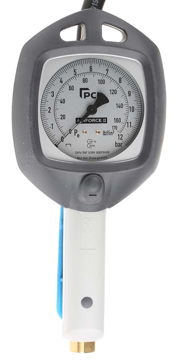 PCL Tyre Inflator, 0 → 170psi, 1/4in Air Inlet (BSP)