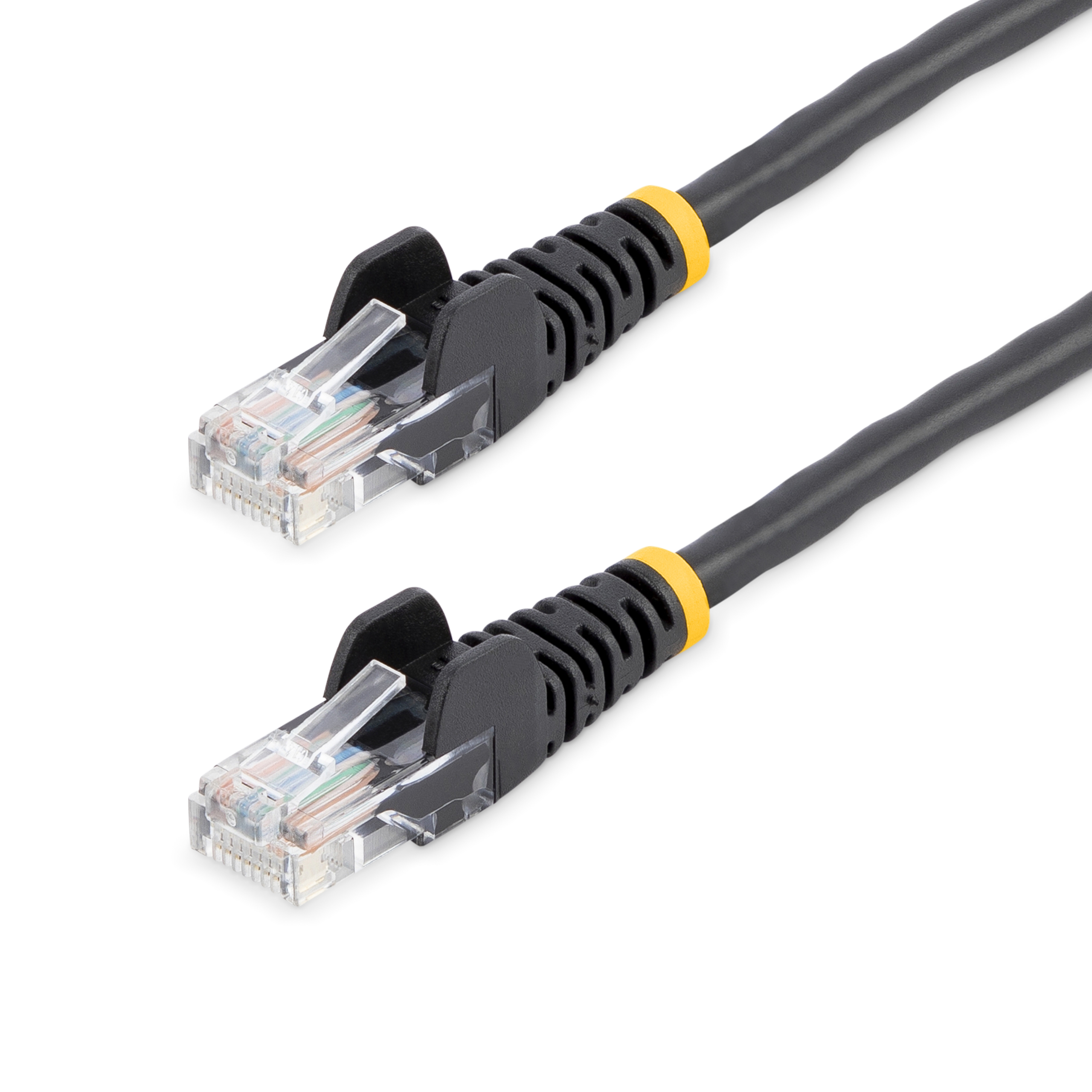 StarTech.com, 7m Cat5e, Black RJ45 to Male RJ45 Male, U/UTP Unshielded, Terminated PVC Sheath