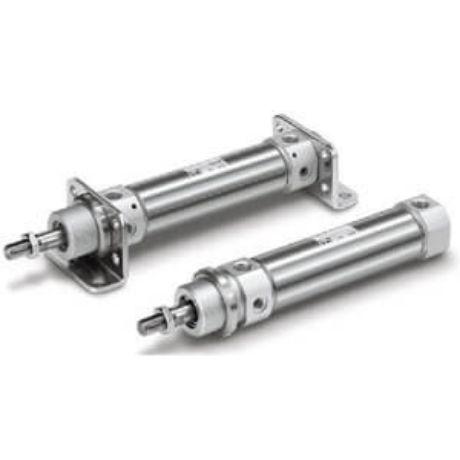 SMC ISO Standard Cylinder - 32 mm Bore, 50 mm C75 Series, Double Acting Acting
