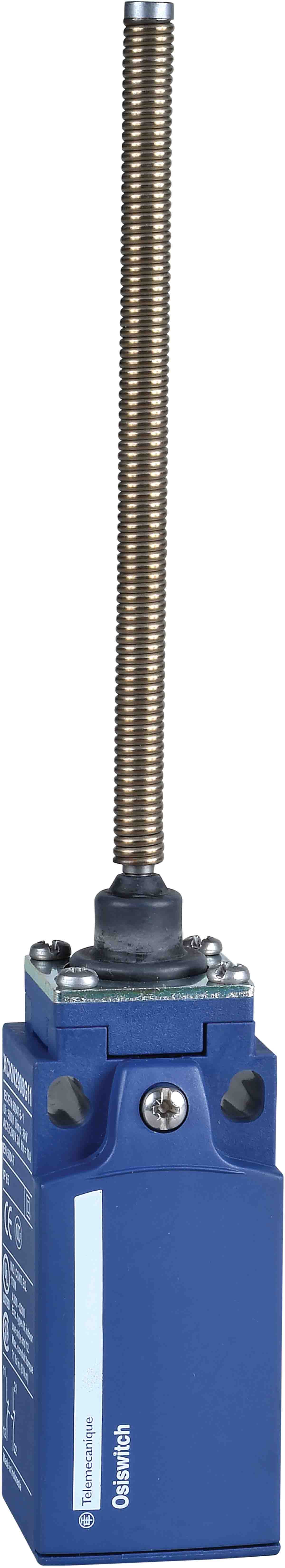 Telemecanique Sensors XCKN Series Coil Spring Limit Switch, 1NC/1NO, IP66, IP67, Plastic Housing, 10A Max