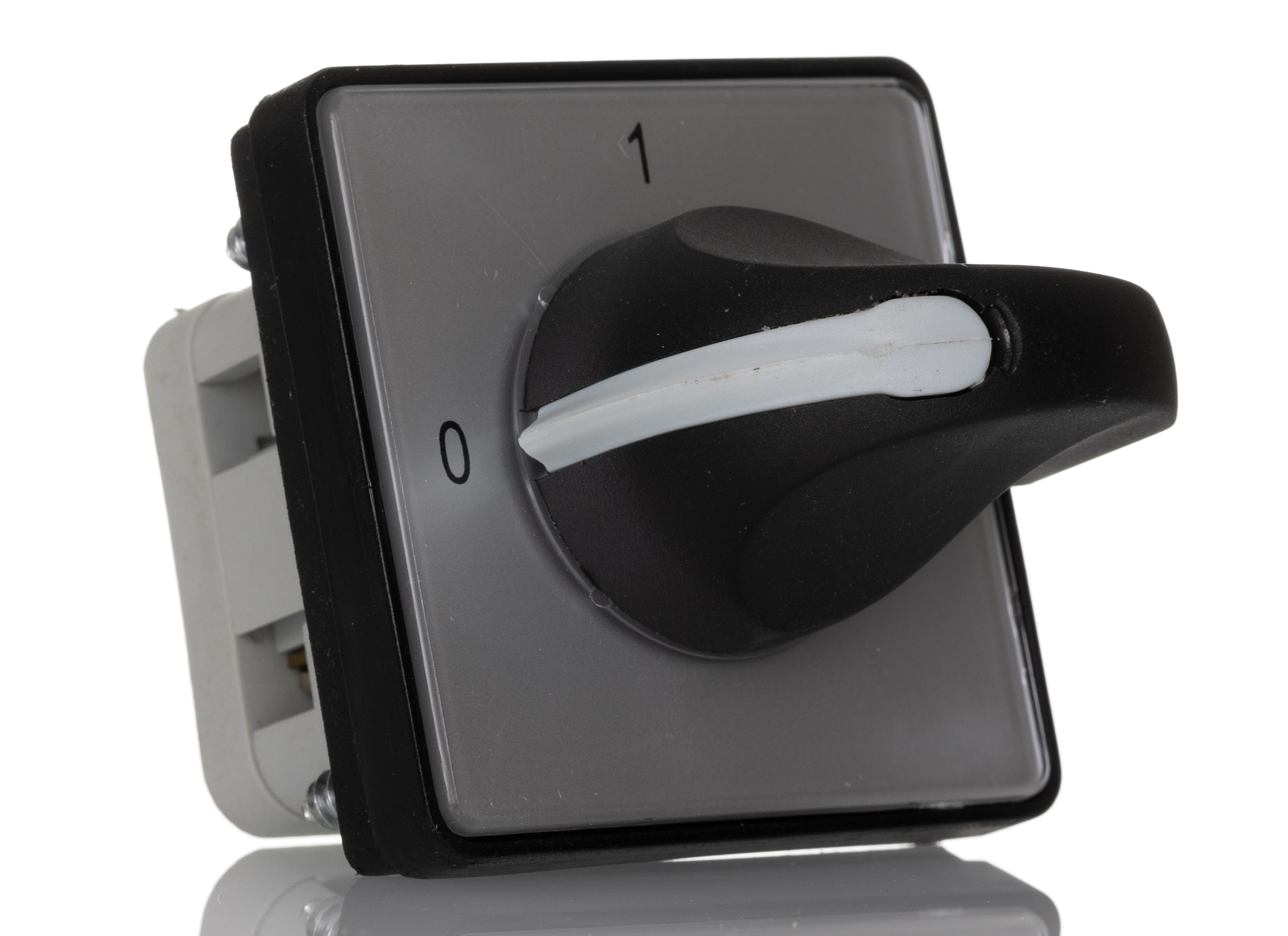 RS PRO, SP 2 Position 90° Rotary Cam Switch, 500V ac, 12A, Knob Actuator