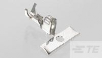 TE Connectivity EI Series Male Crimp Terminal, 30AWG Min, 26AWG Max