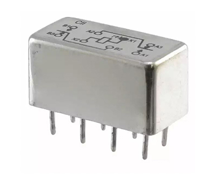 TE Connectivity PCB Mount Signal Relay, 24V dc Coil, 2A Switching Current, DPDT