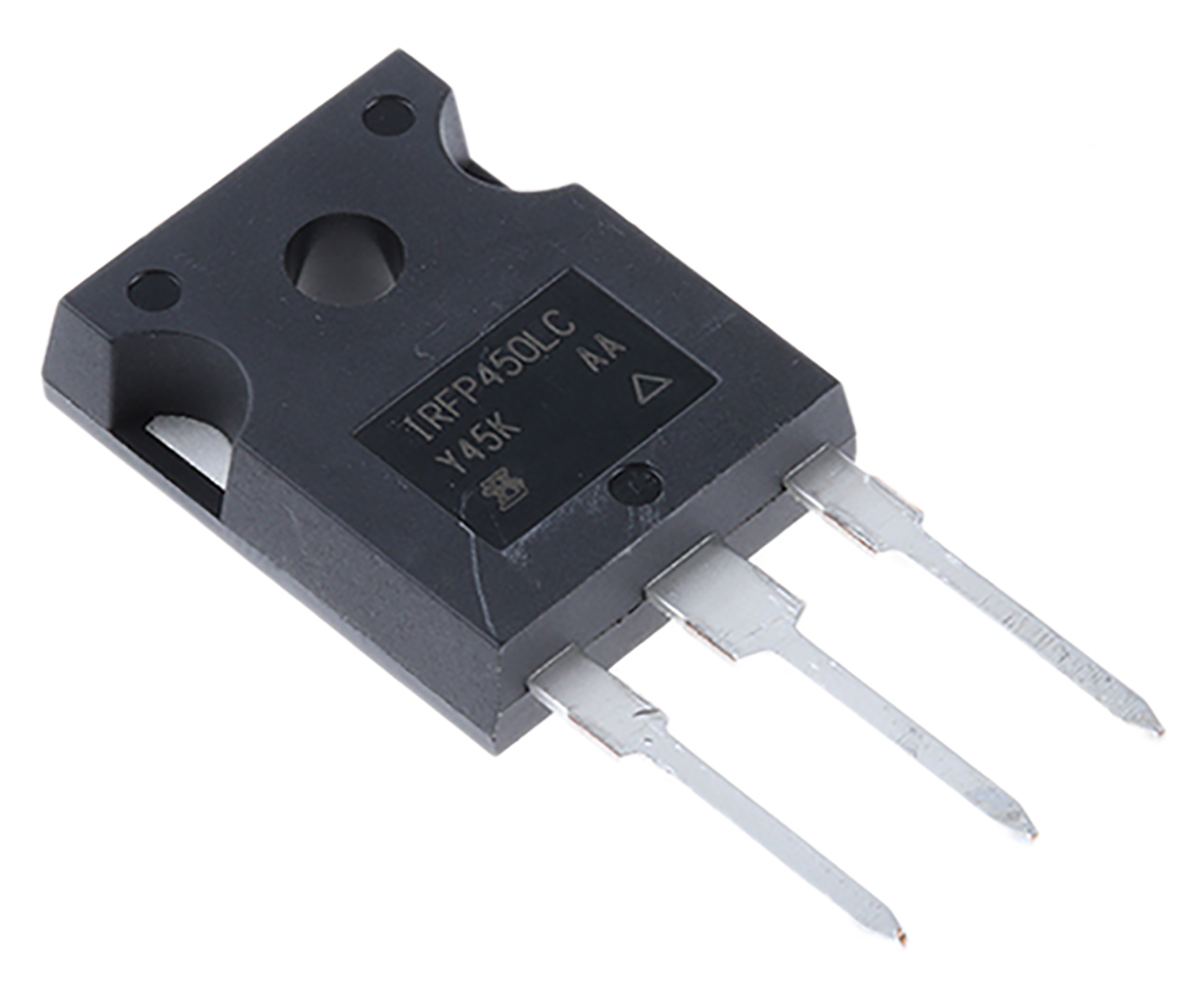 Vishay IRFP Type N-Channel MOSFET, 14 A, 500 V Enhancement, 3-Pin TO-247