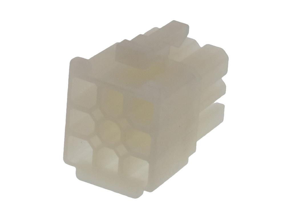 Molex Receptacle Crimp Connector Housing, 4.8mm Pitch, 9 Way, 3 Row