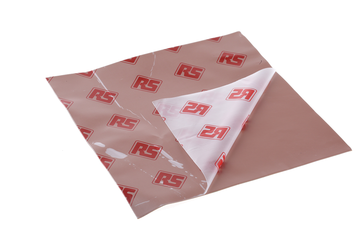 RS PRO Self-Adhesive Thermal Interface Sheet, 0.5mm Thick, 2.2W/m·K, 150 x 150mm