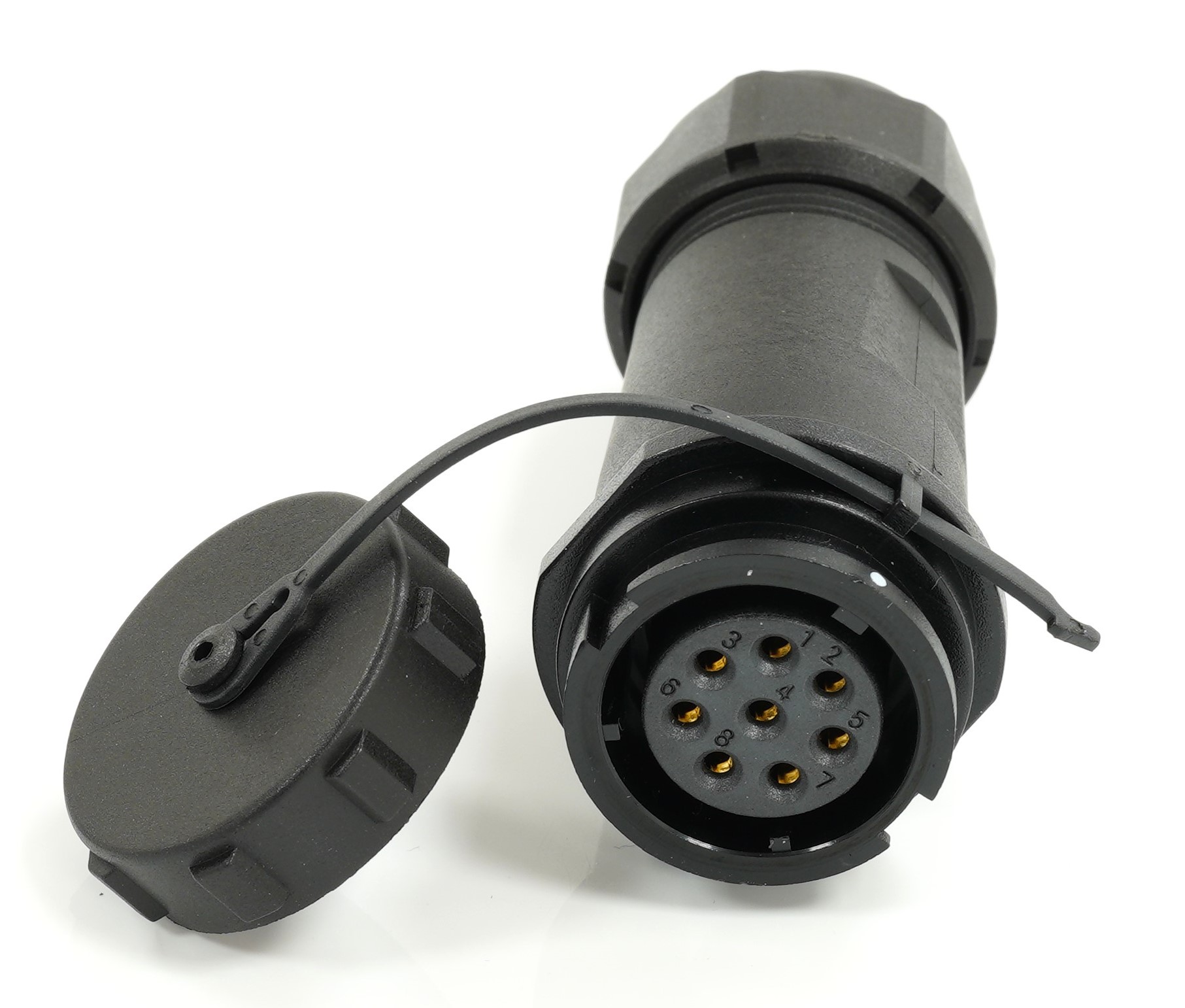 RS PRO Industrial Circular Connector, 8 Contacts, In-Line, SY21 Connector, Socket, Female, IP67, SY2111C Series
