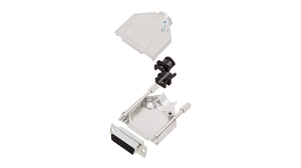 Encitech Connectors, 6355 Series D Sub Hoods For Use With For Cable