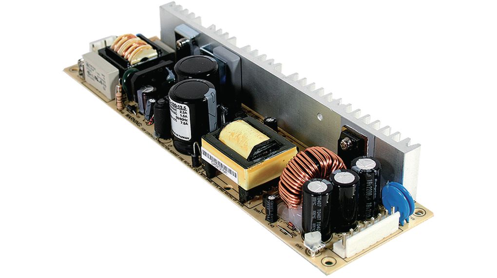 MEAN WELL Switching Power Supply, LPS-100-27, 27V, 3.8A, 102.6W, 1 Output, 88 → 264V ac Input Voltage