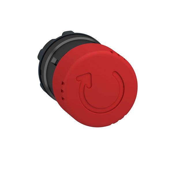 Schneider Electric Harmony Series, Push-In, Emergency Stop Push Button Head 22mm Diameter