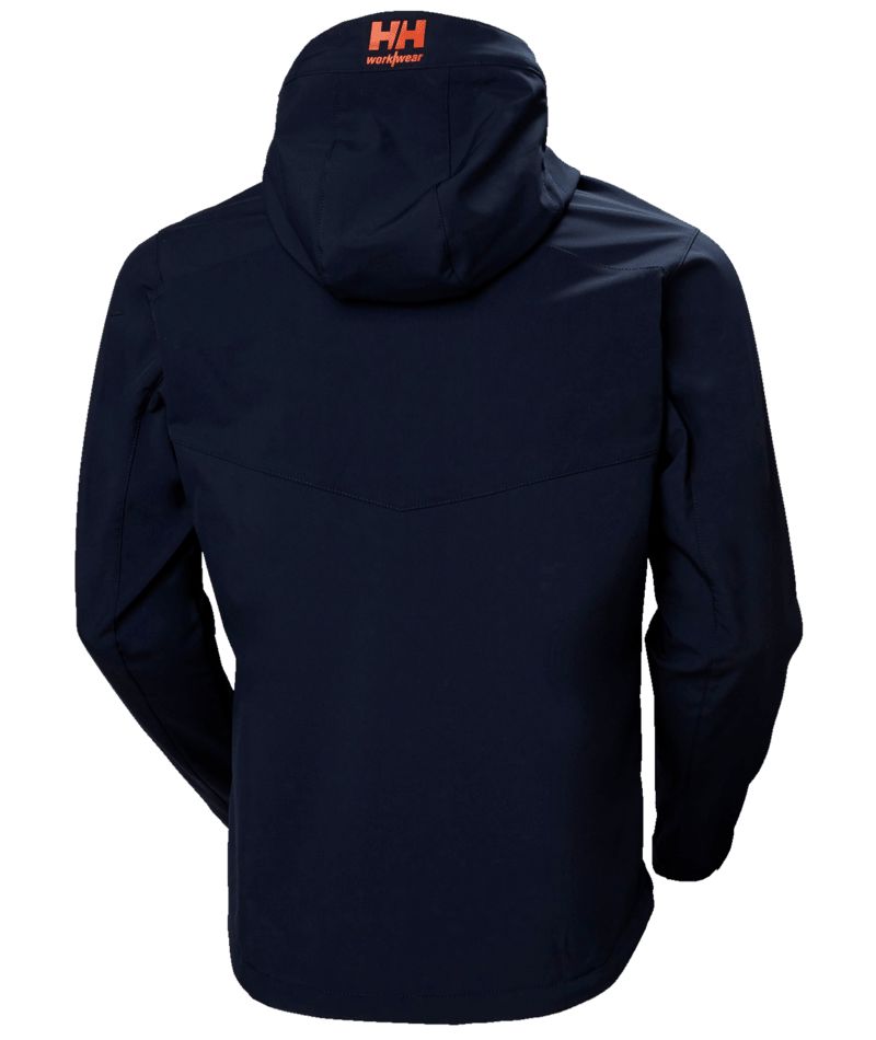 Helly Hansen Chelsea Evolution Navy, Breathable, Water Repellent Softshell Jacket, S