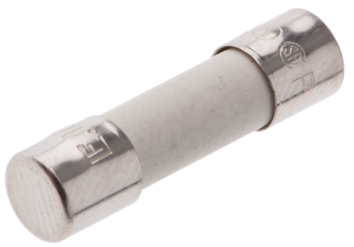 Littelfuse 10A M Ceramic Cartridge Fuse, 5 x 20mm