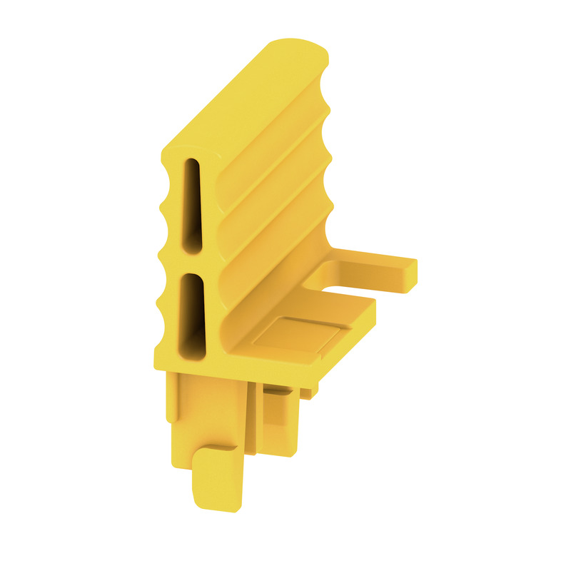 Weidmüller, LL TTB 6/2 YL Locking Lever for use with  for use with Terminal Blocks