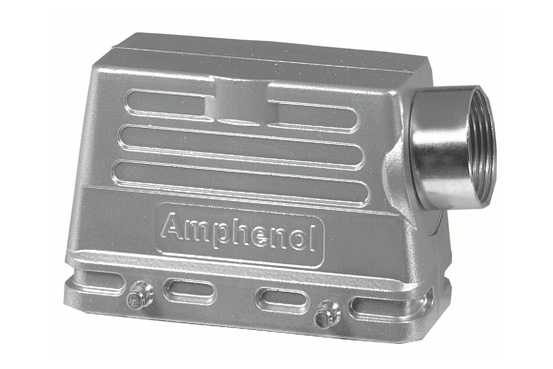 Amphenol Industrial C146 Heavy Duty Power Connector Hood, PG21 Thread