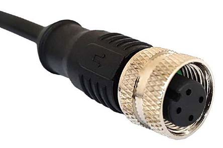 Bulgin Female M12 to Unterminated Free End Sensor Actuator Cable