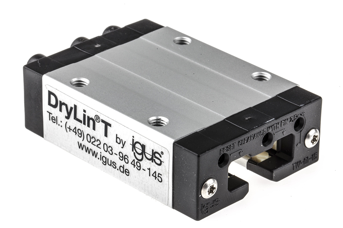 Igus Linear Guide Carriage T, 22mm Rail Width