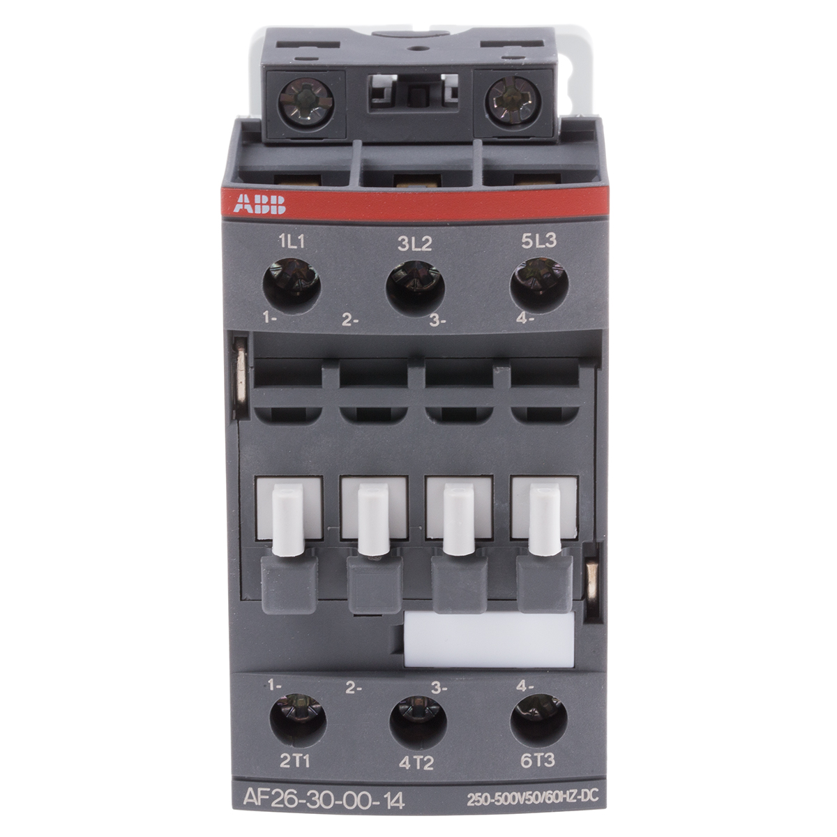 ABB AF26 Contactor, 250/500 V ac/dc Coil, 3-Pole, 17 A, 11 kW 500 V, 3 NO, 690V