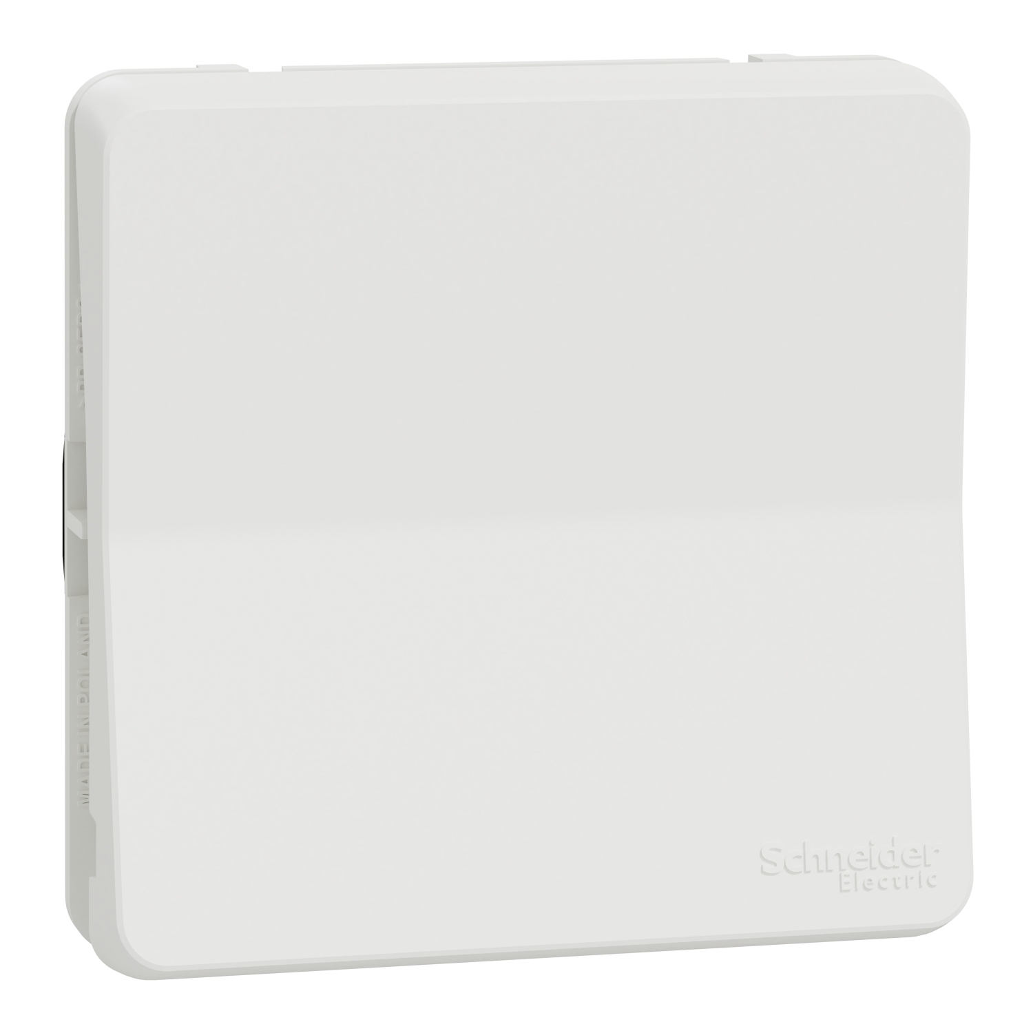 Schneider Electric White Rocker Light Switch, 2 Way, 1 Gang, Mureva Styl