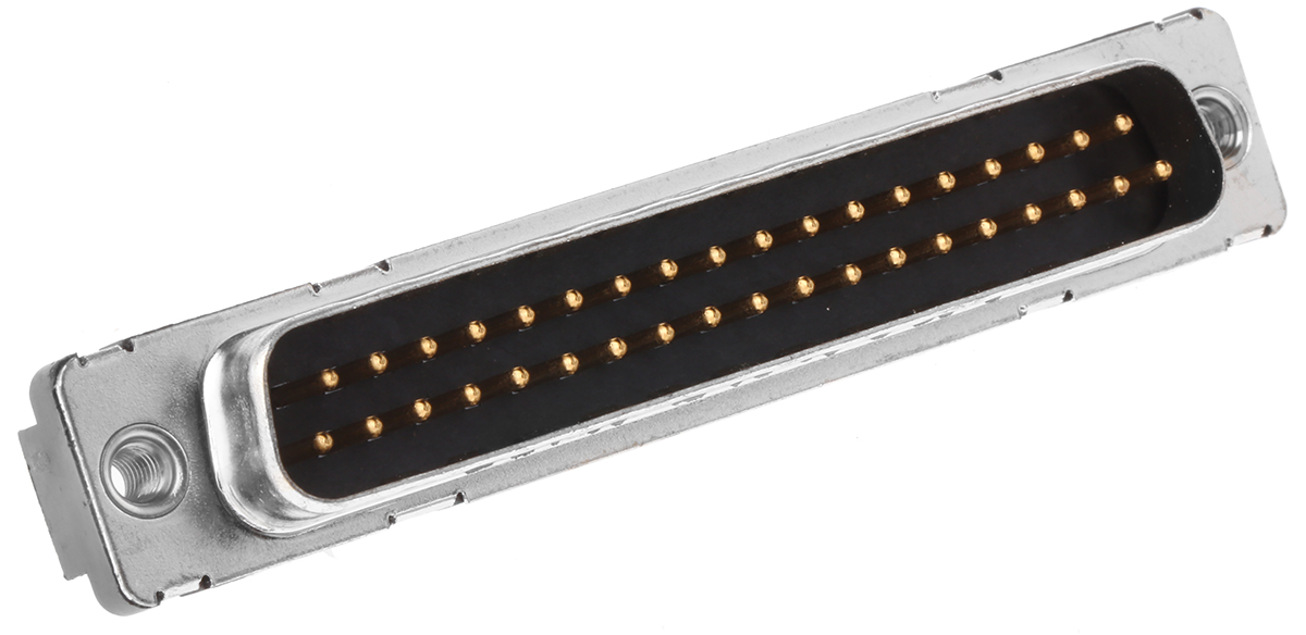 Amphenol Communications Solutions Delta D 37 Way Through Hole D-sub Connector Plug, 2.76mm Pitch, with M3 Inserts