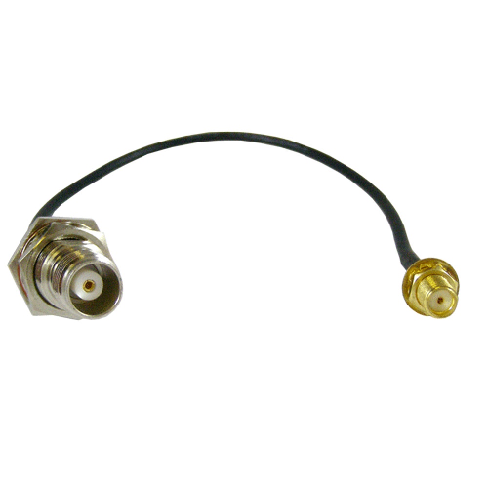RF Solutions CBA Series Female Female SMA, 200 mm 50 Ω