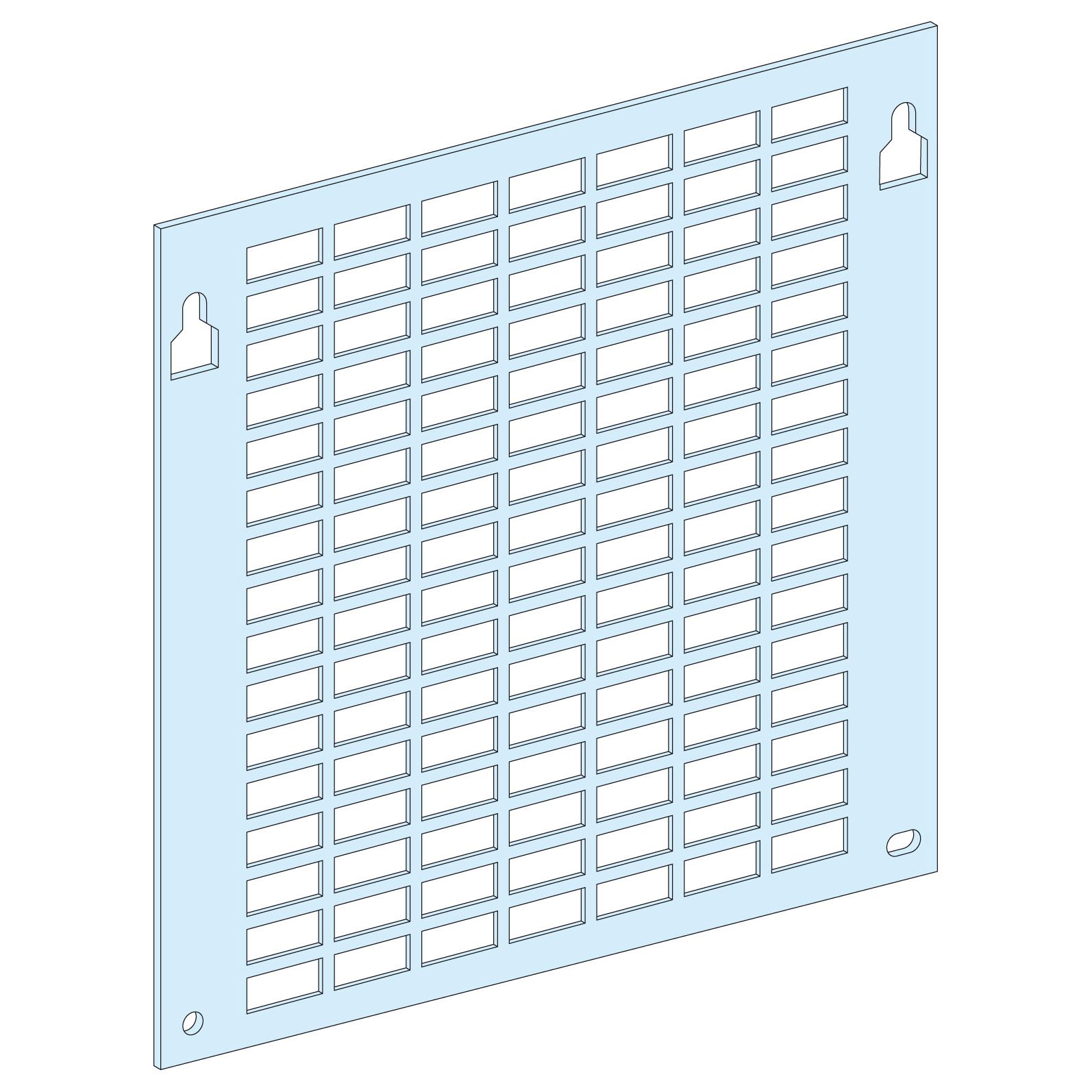 Schneider Electric PrismaSeT Series Steel Mounting Plate for Use with PrismaSeT PrismaSeT G Enclosure, 600 x 200mm