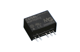 Cosel MGW DC-DC Converter, ±12V dc/ 130mA Output, 4.5 → 9 V dc Input, 3.12W, PCB Mount, +85°C Max Temp -40°C Min