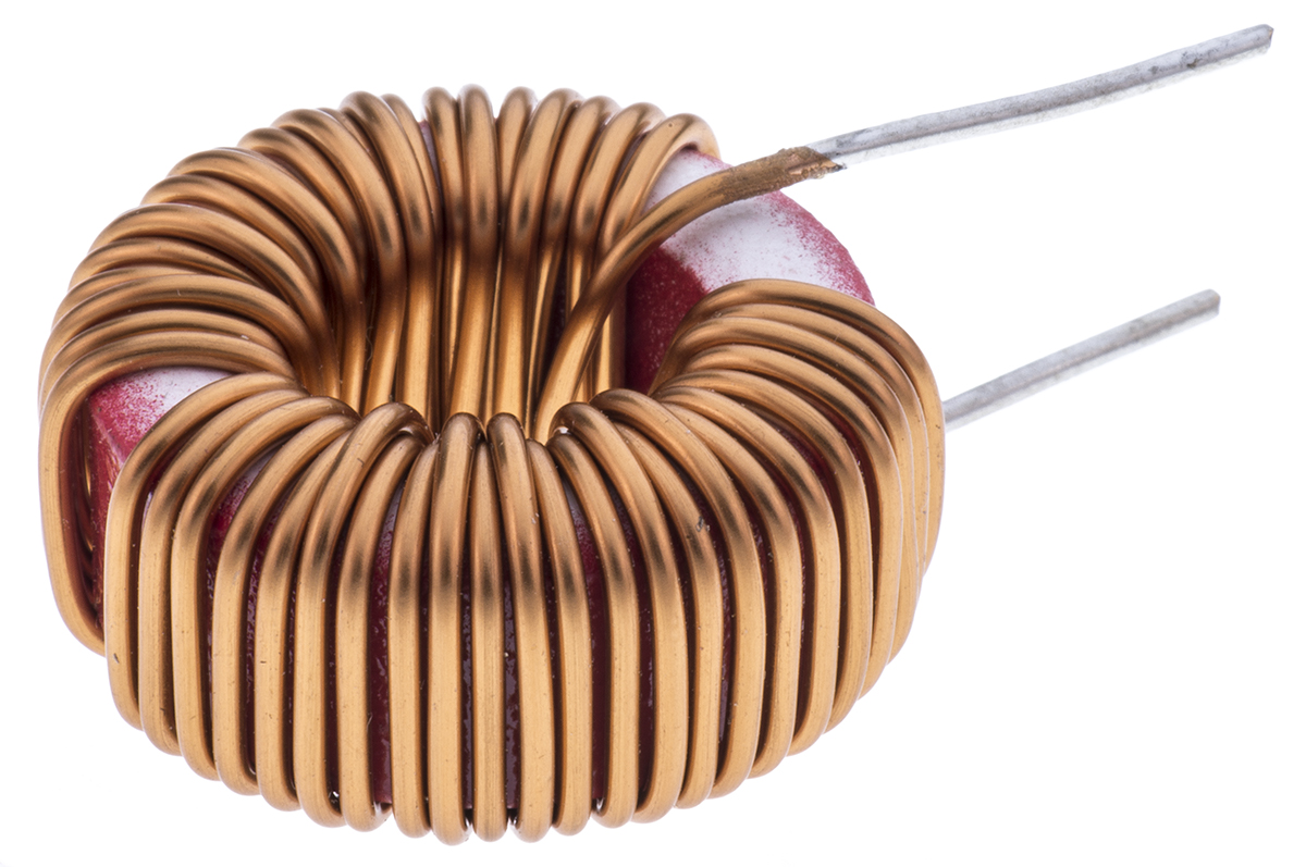 Wurth 150 μH ±20% Iron Powder Toroidal Inductor, 6.1A Idc, 45mΩ Rdc, WE-FI