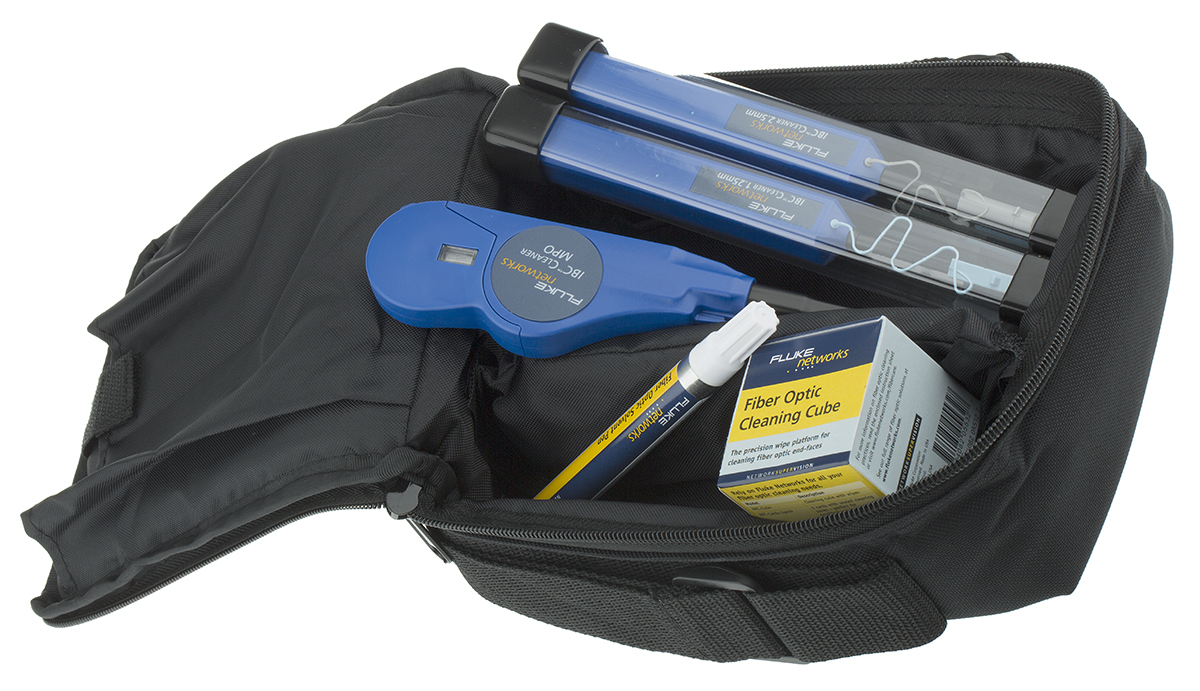 Fluke Networks Quick Clean Cleaning Kit, NFC-KIT-CASE-E