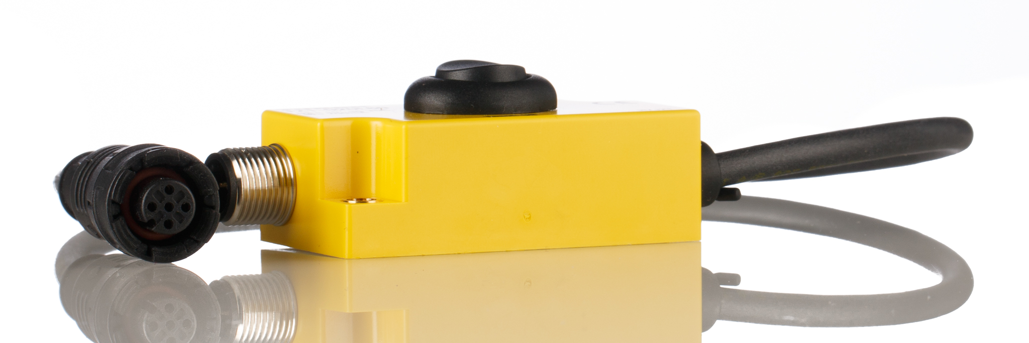 Turck M12 Teach Adapter for Use with Li-Q17L Position Sensors, Li-Q25L Position Sensors, Ri-QR14 Inductive Angle Sensors