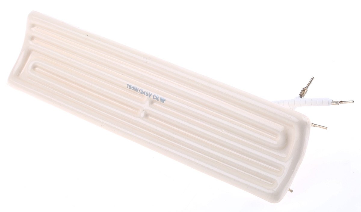 RS PRO Ceramic Heating Element, 245mm, 150 W, 230 V ac