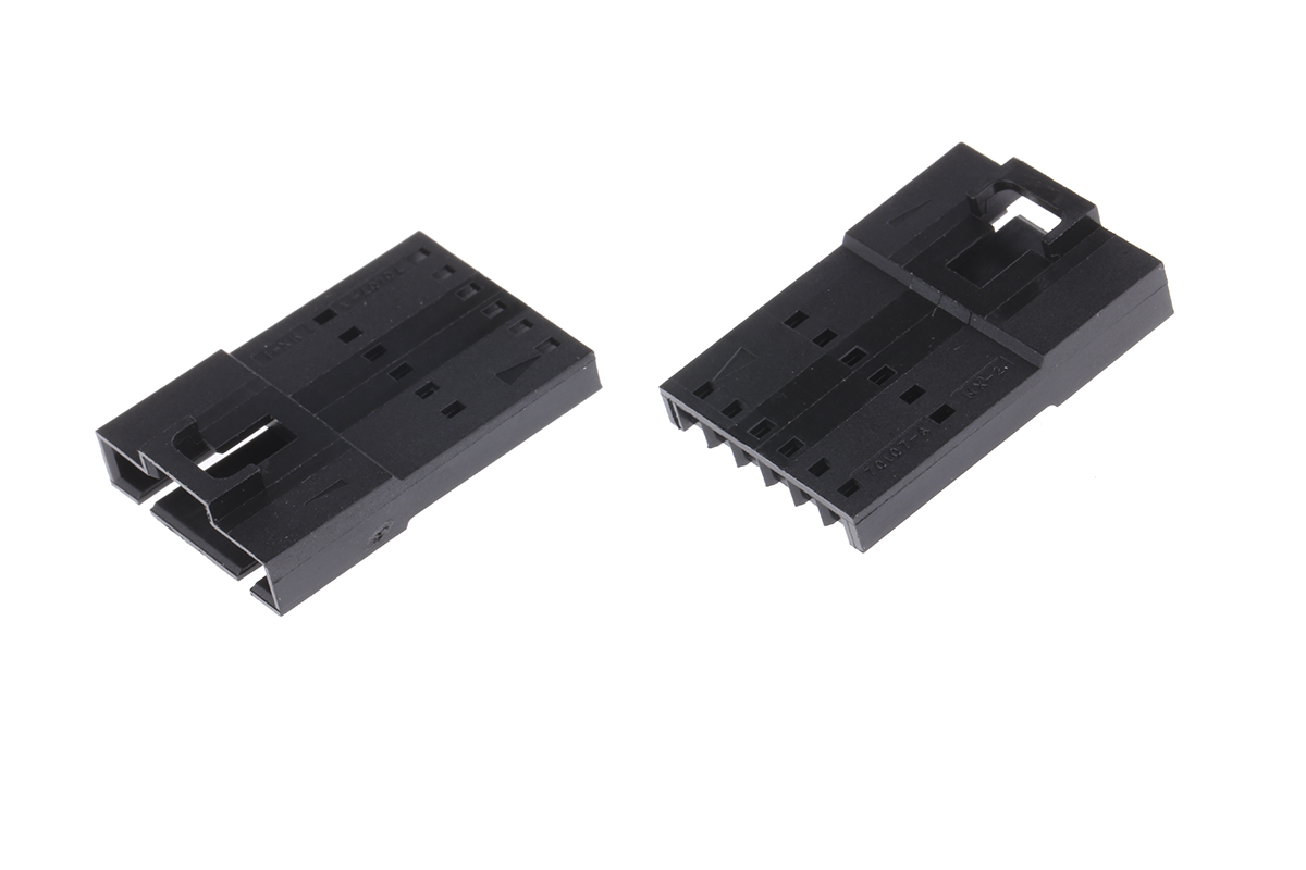 Molex, SL Female Connector Housing, 2.54mm Pitch, 6 Way, 1 Row