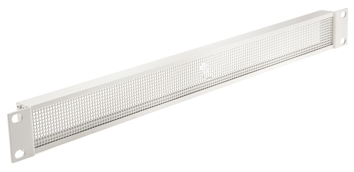RS PRO Aluminium Ventilation Grill, 1U