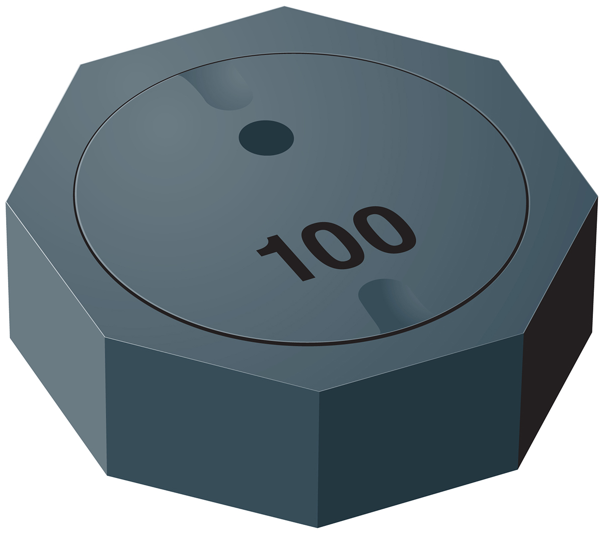 Bourns, SRU1038, 7032 Yes Wirewound Surface Mount Inductor with a Ferrite Core, 100 μH Wirewound ±30 % 1.3 A Idc Q:24