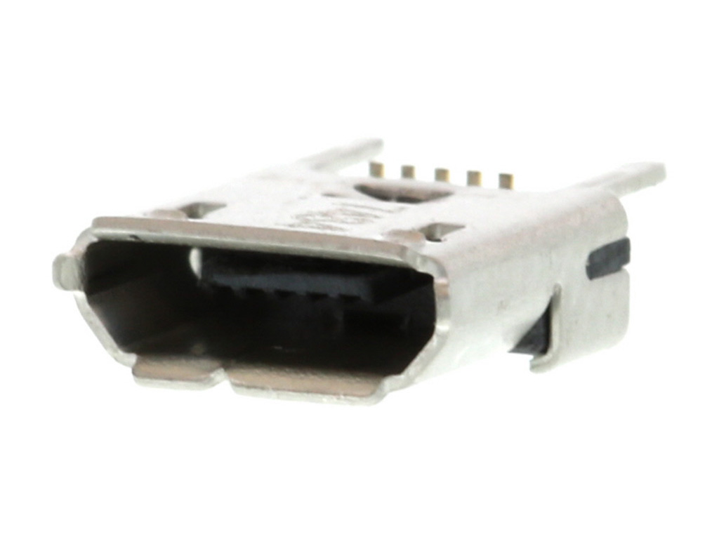 Molex Straight, SMT, Socket Type B USB Connector