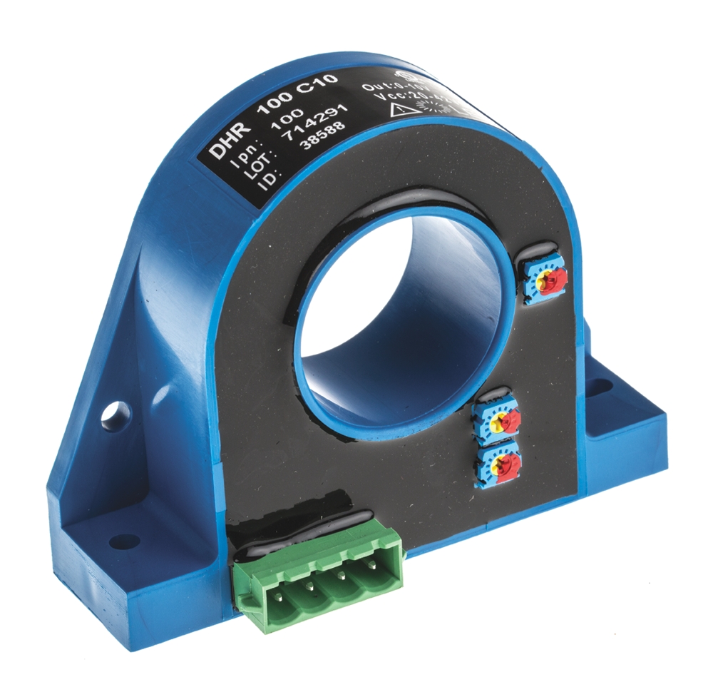 LEM DHR Series Current Transformer, 100A Input, 100:1, 32mm Bore, 20 → 50 V dc